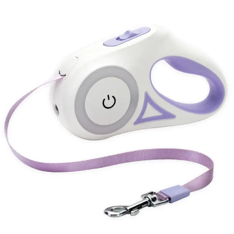 Led Lights Dog Leash Night Walk Safety Gear