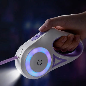 Led Lights Dog Leash Night Walk Safety Gear