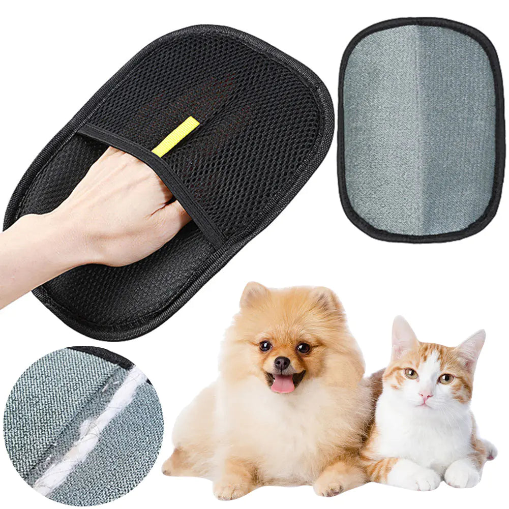 Pet Hair Remover Glove-Pet Groming &hair Remover Glove -for Cat&dogs